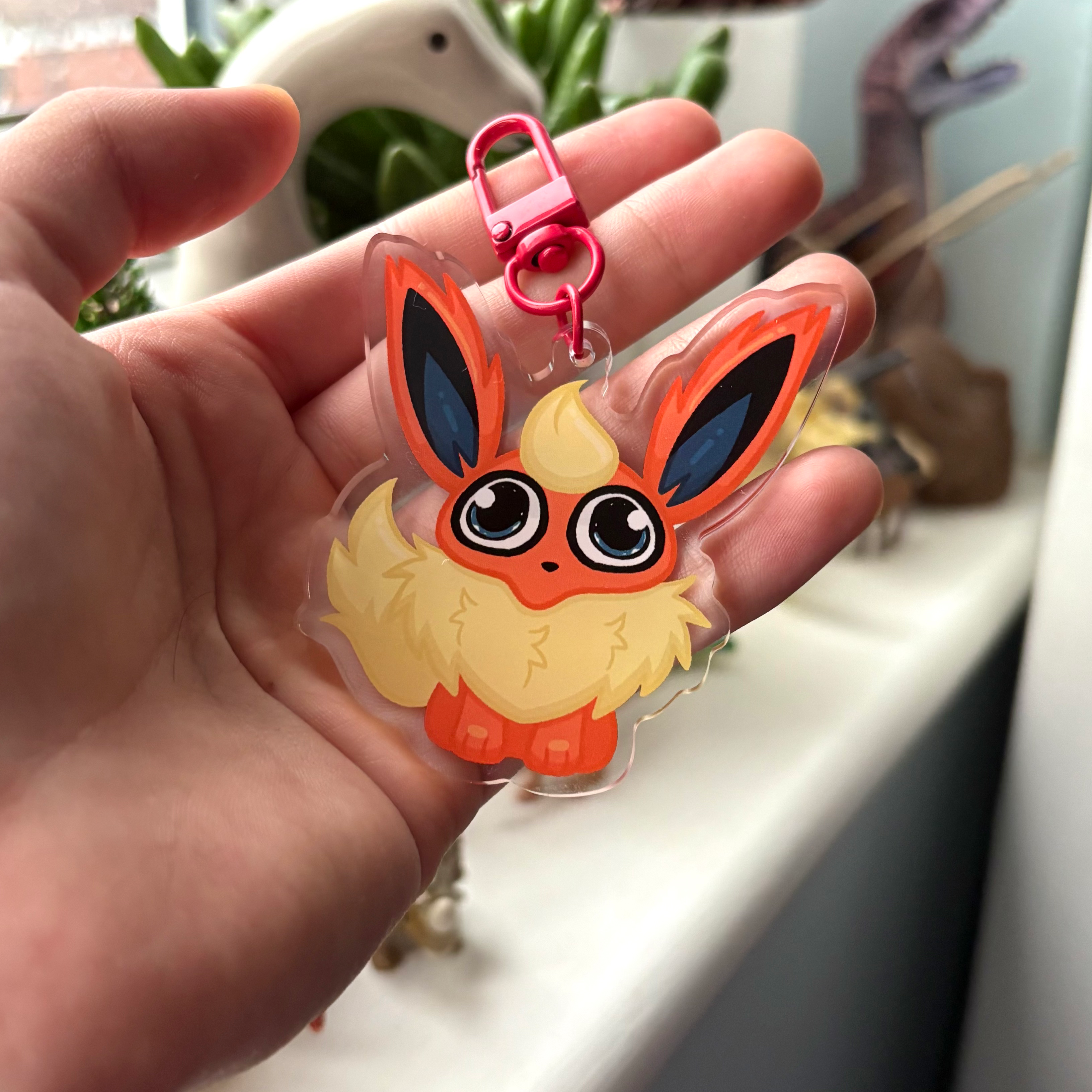 Fire Eeveelution - Goober Keychain