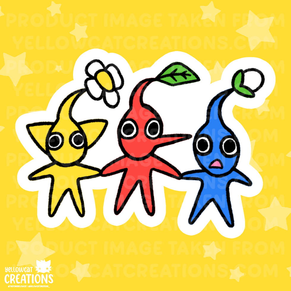 Thumbnail: Pikmin Gang Sticker