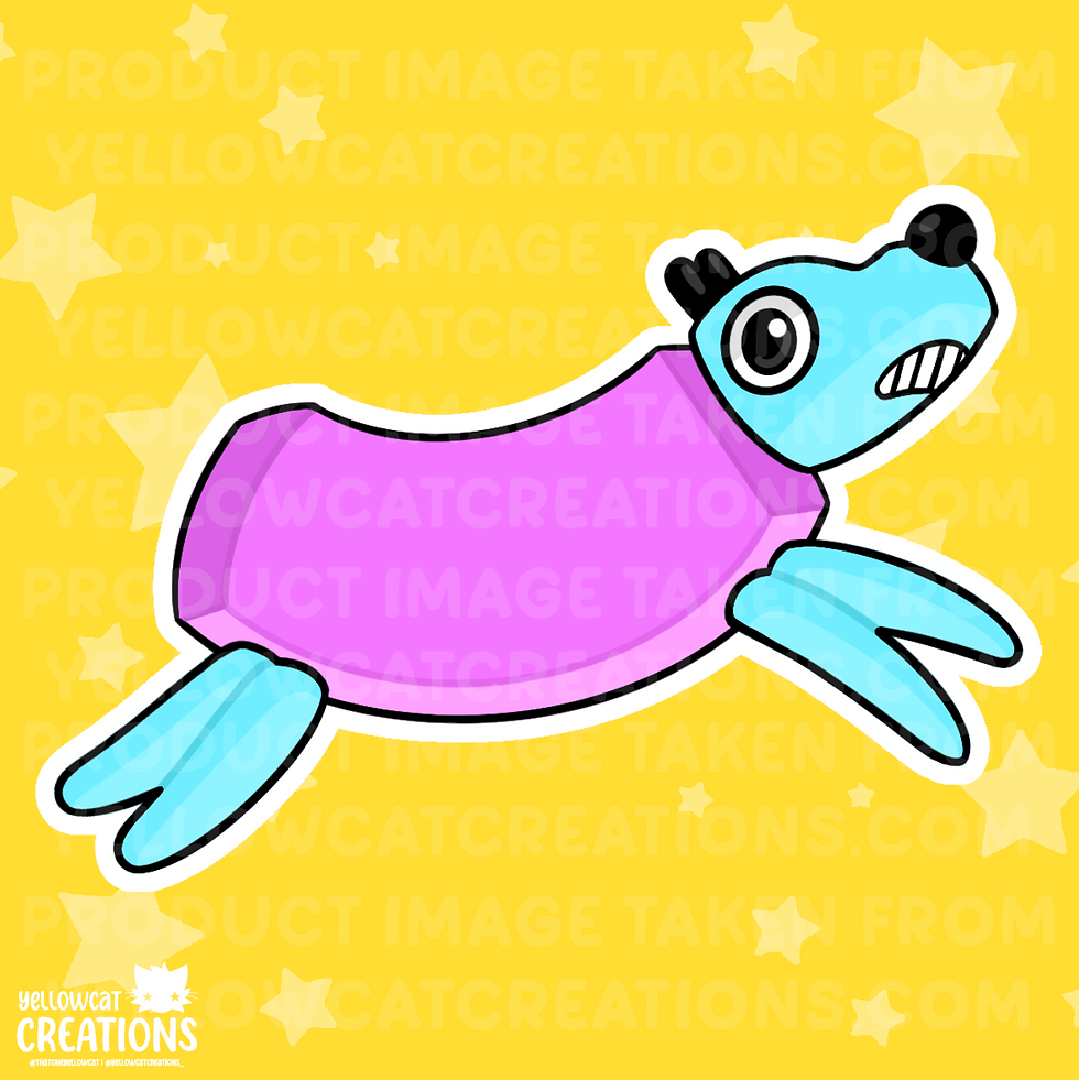 Thumbnail: Wobbledog Sticker