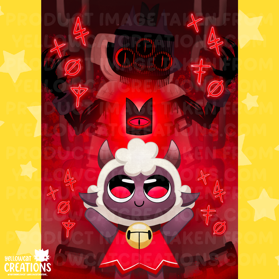 Thumbnail: Lamb Cult A4 Print