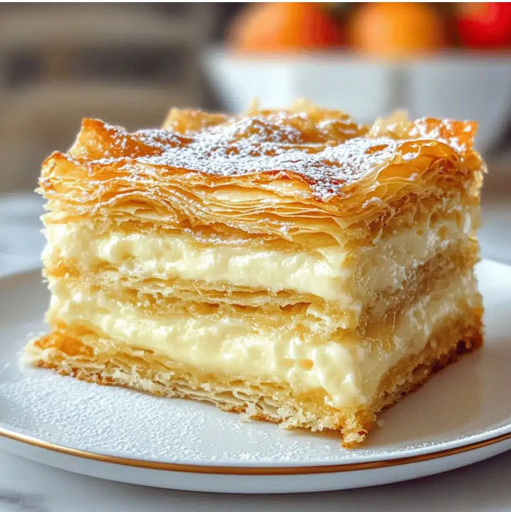 Napolean Cake (9 2.5 X 2.5 pieces)