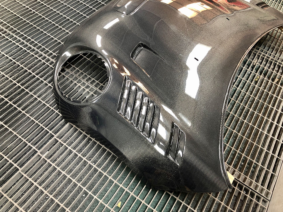 Thumbnail: GEN 3 MINI Cooper F55 F56 F57 DAG Carbon Fibre Vented Cooling Bonnet