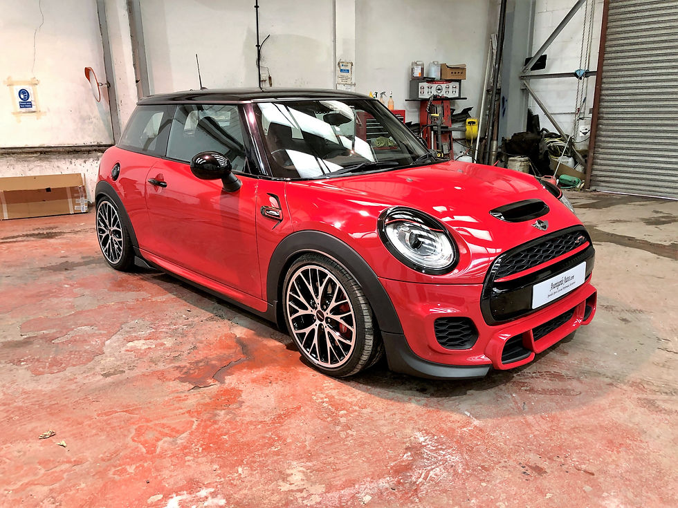 Thumbnail: GEN 3 MINI Cooper F55 F56 F57 JCW Pro Front Bumper Corner Splitter Kit