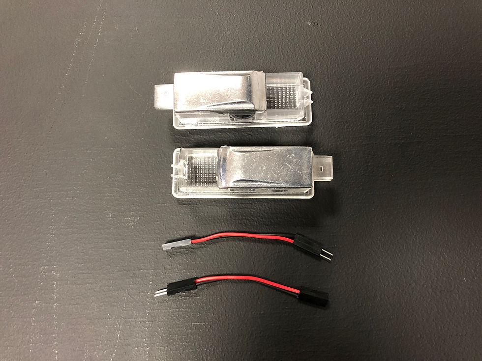 Thumbnail: GEN 1 MINI Cooper R50 R52 R53 LED JCW Door Entry Puddle Lights