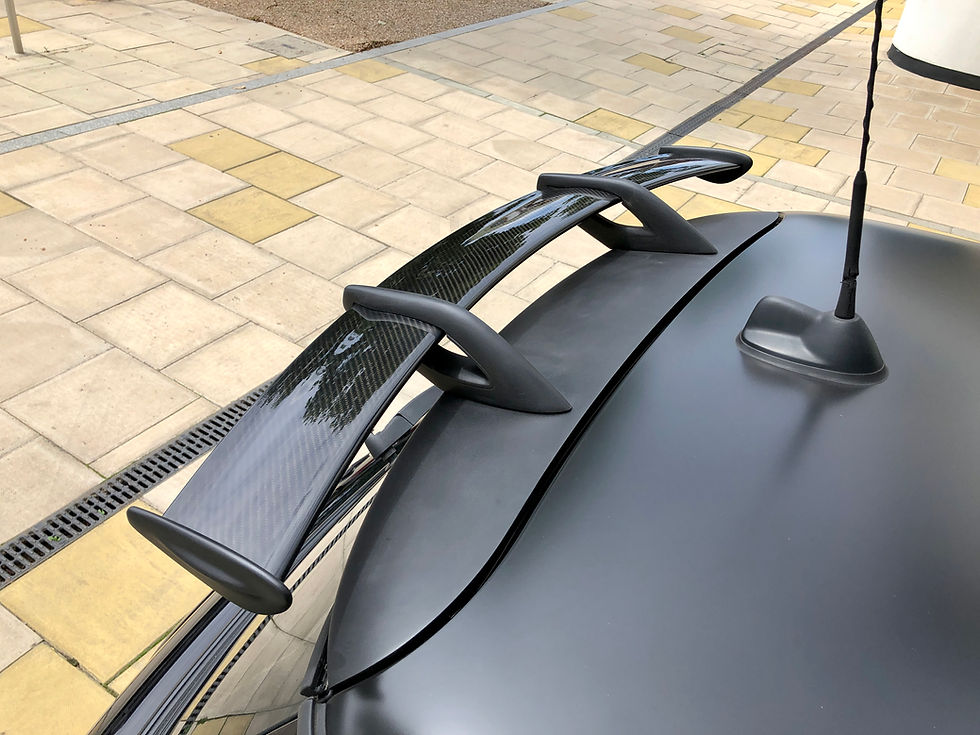 Thumbnail: GEN 2 MINI Cooper R56 JCW Carbon Fibre Roof Spoiler