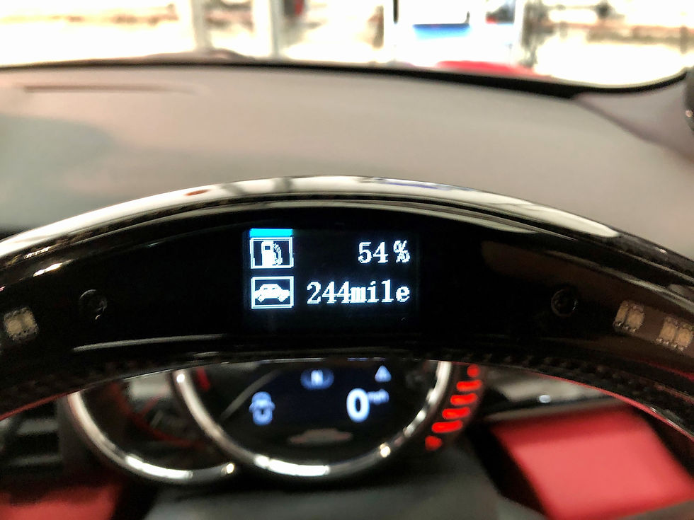 Thumbnail: GEN 3 MINI Cooper F56 F57  LCD Sport Display Carbon Fibre Leather Steering Wheel