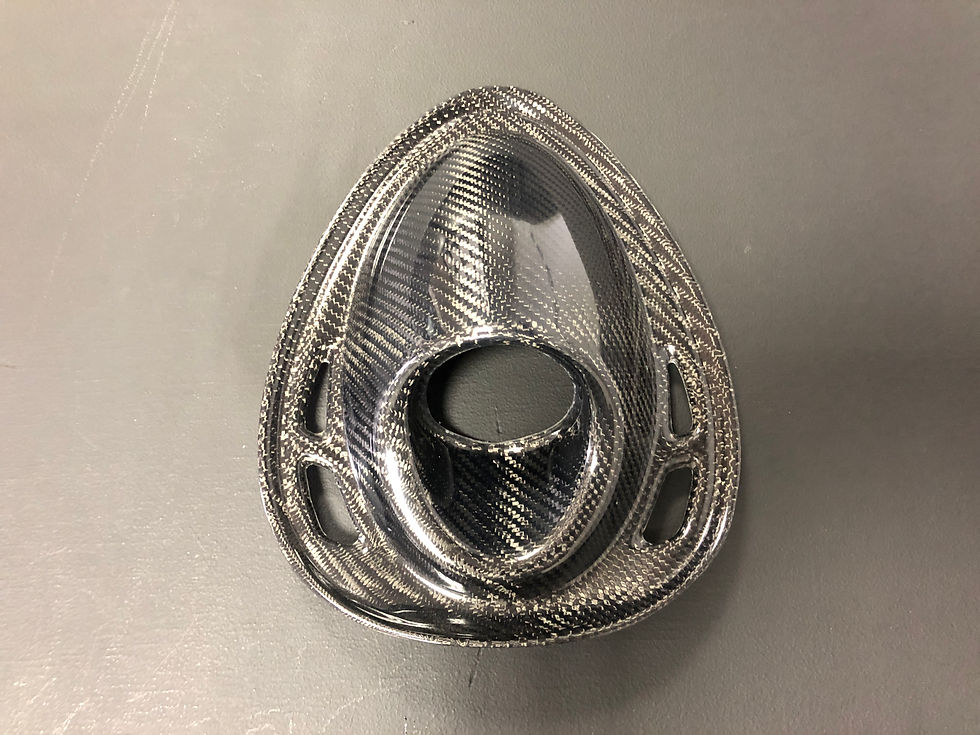 Thumbnail: GEN 3 MINI Cooper F55 F56 F57 GMC Sports Carbon Fibre 60mm Gauge Holder