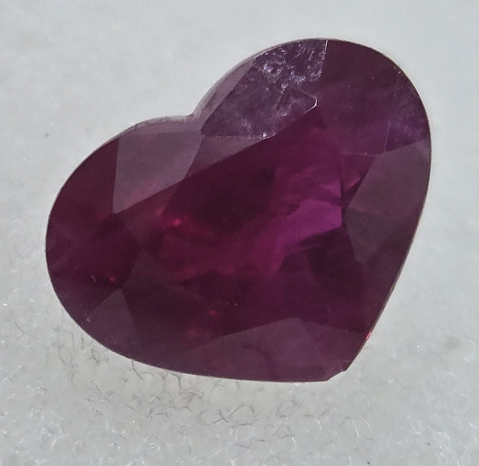 Thumbnail: 2cts GIA Certified Very Fine Heart-Shaped Burma Ruby