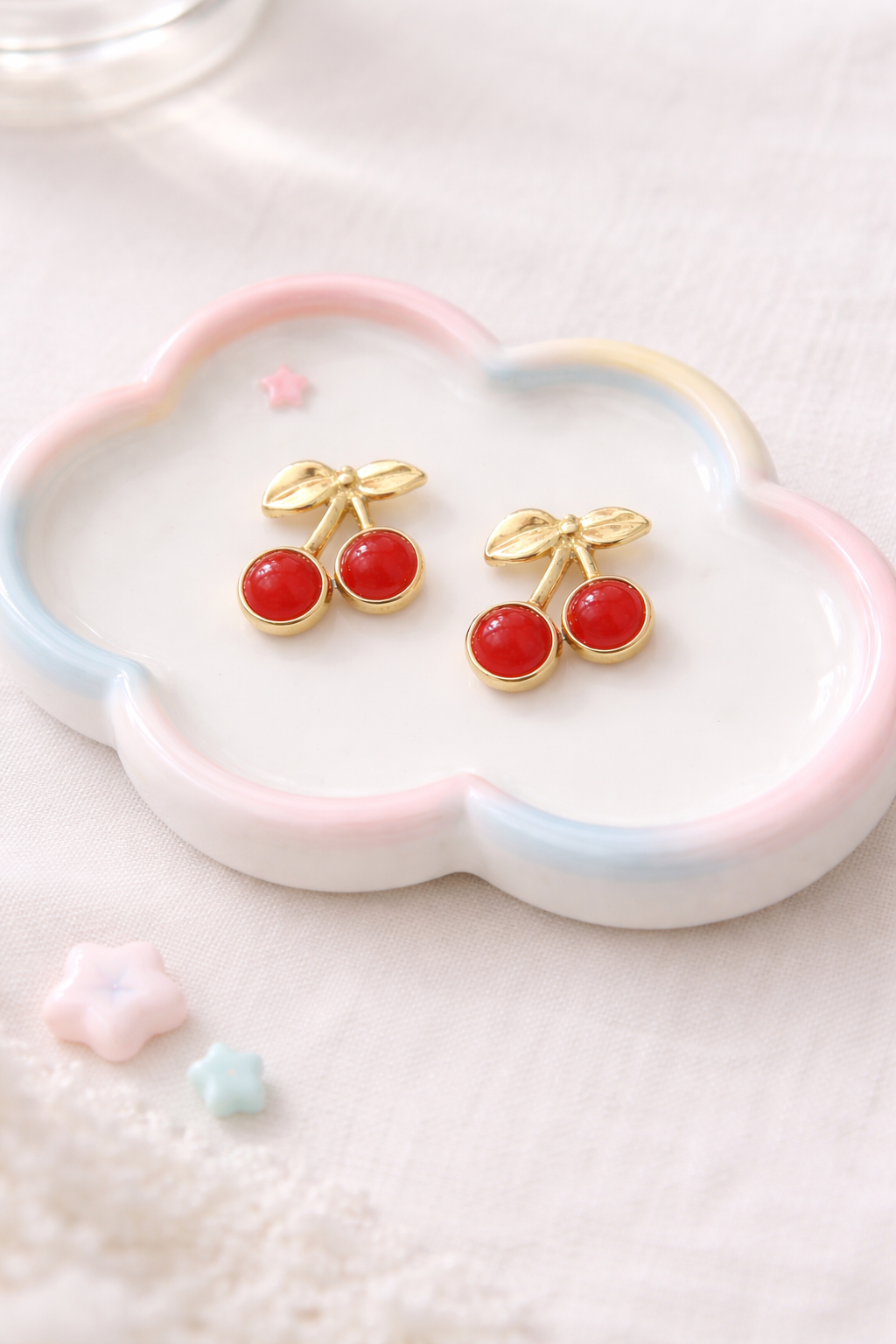 IG-style Cherry Ear Studs