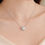 Thumbnail: Classic Pearl Bezel Necklace
