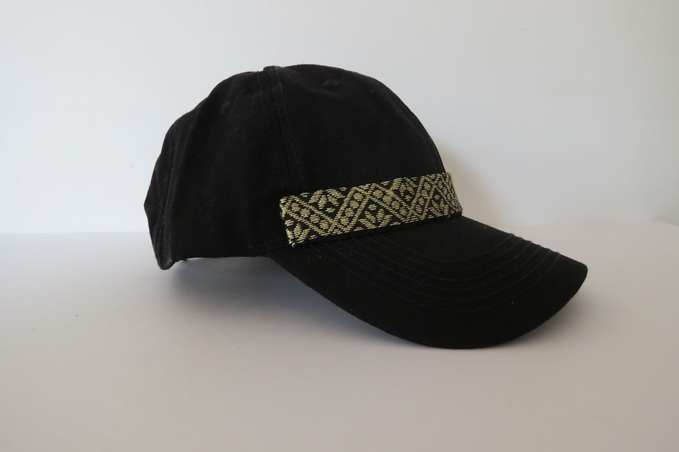 Miniatura: GORRA NEGRA-DORADA