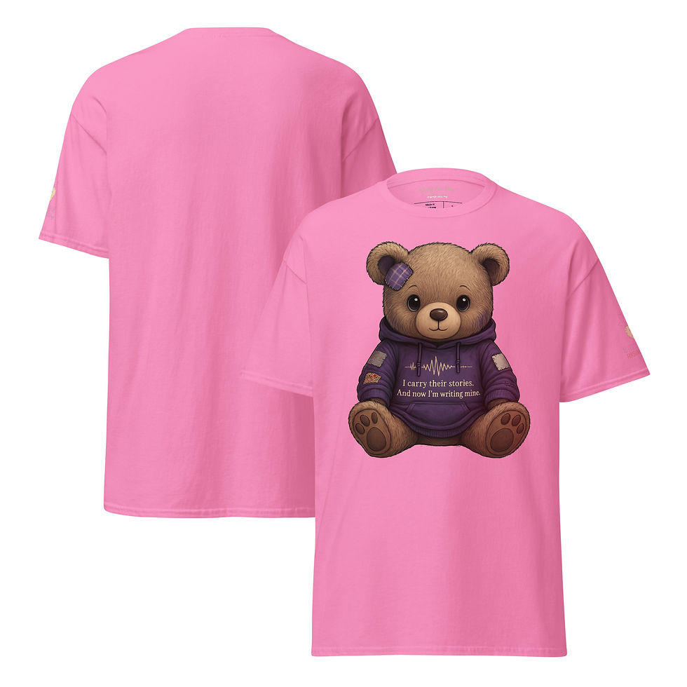 Thumbnail: Novae™ | StitchHeart™ x Rising Her Way™ Women's Veteran Bear Tee