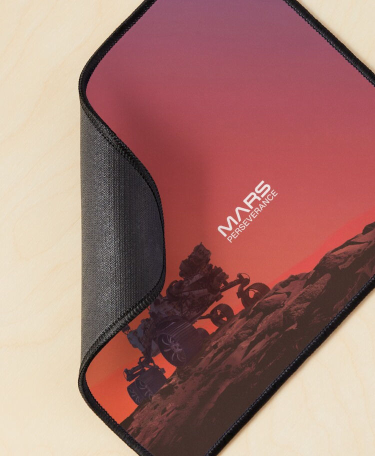 NASA Mars Perseverance Mousepad Top View 1