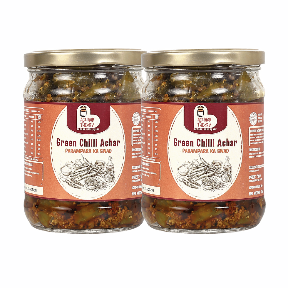 Thumbnail: Achaar Theory Green Chilli Achaar | Homemade Crunchy & Fresh