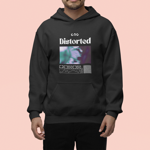 Distorted Dimension Distorted Dimensions Hoodie // Astrix Merch