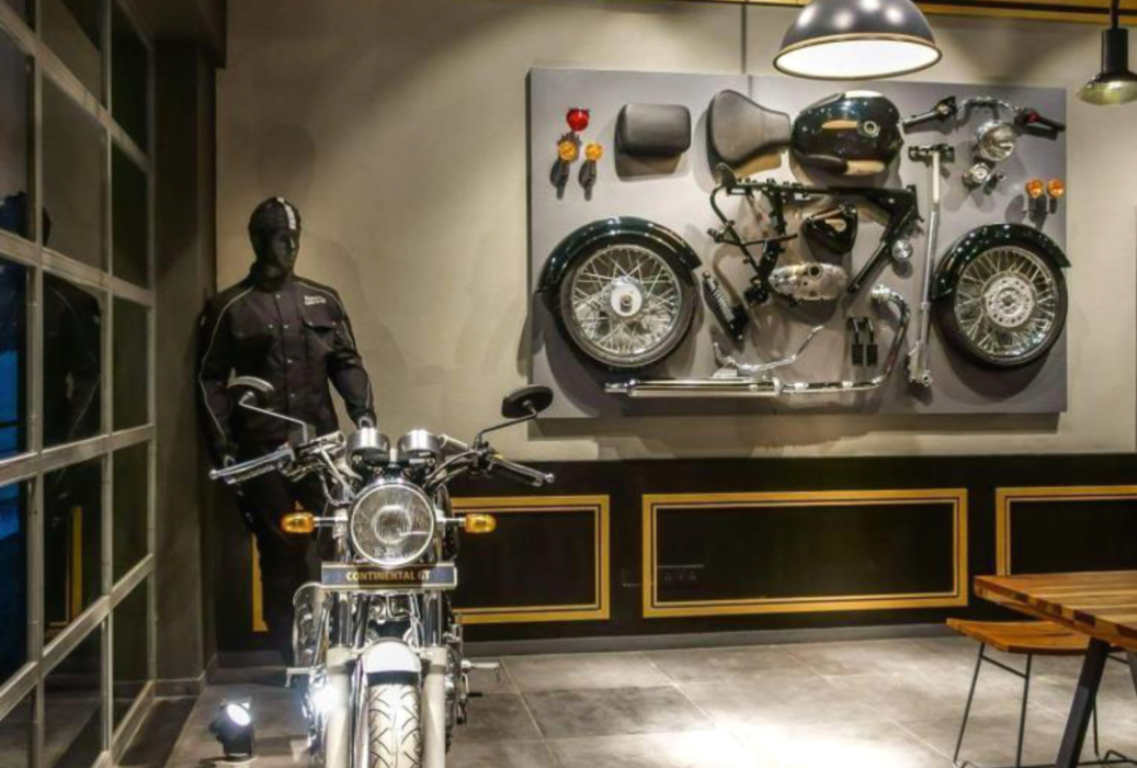 Royal Enfield Showroom by Space Concepts