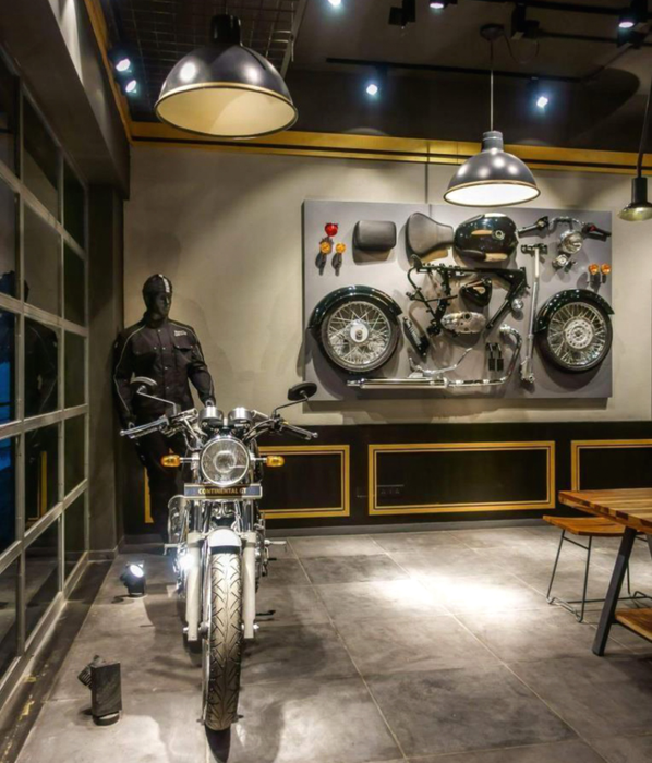 Royal Enfield Showroom by Space Concepts