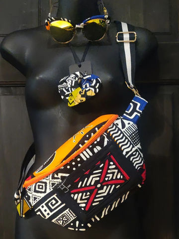 Patterned Bag Display