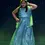 Thumbnail: Light Blue Sequined Chaniya Choli Set