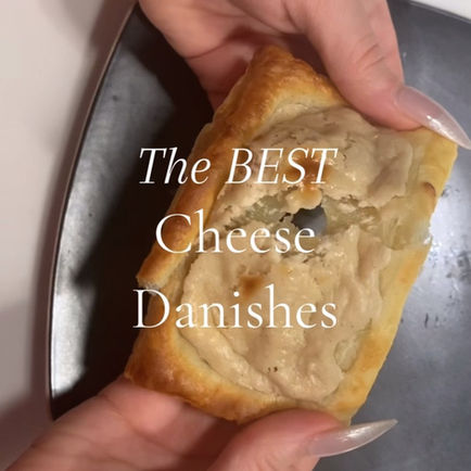 The BEST Cheese Danishes