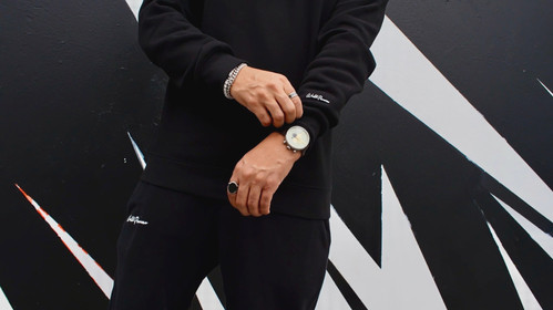 Arch Logo Crewneck - Black | World Premiere Site