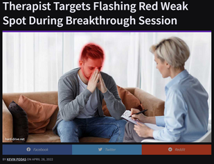 Therapist Targets Flashing Red Weak Spot During Breakthrough Session