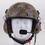 Miniatura: Carbon Helmet with Finish "Water Transfer Printing" with Headsets