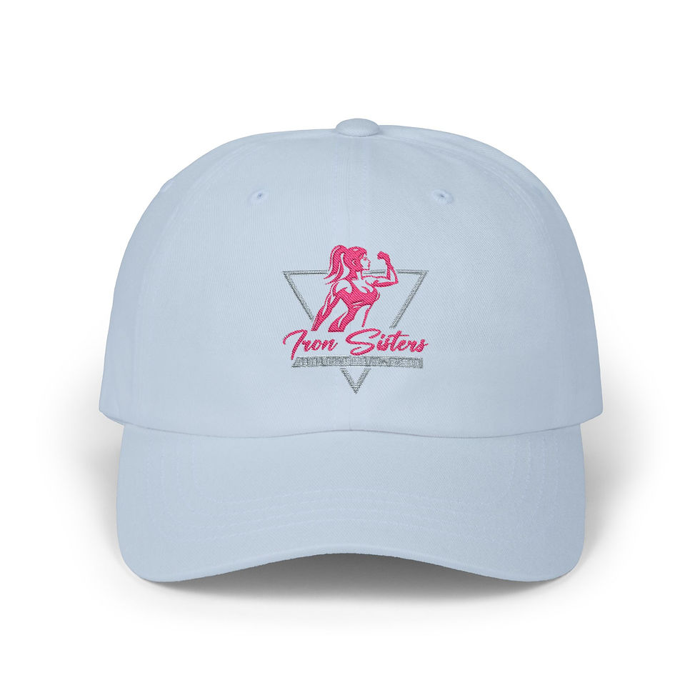 Thumbnail: Embroidered Iron Sister's Logo Classic Dad Cap 
