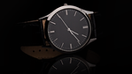 Schwarze Uhr