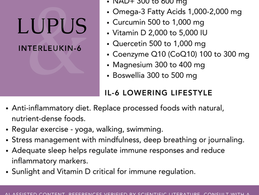 Lupus: The Link to IL-6 Levels