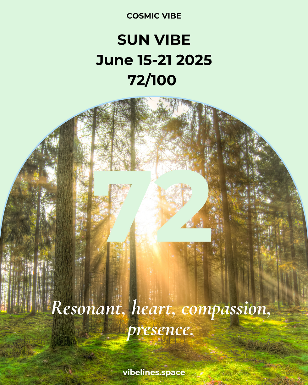 Sun Vibe June 15-21 2025