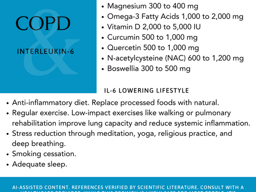 COPD: The Link to IL-6 Levels