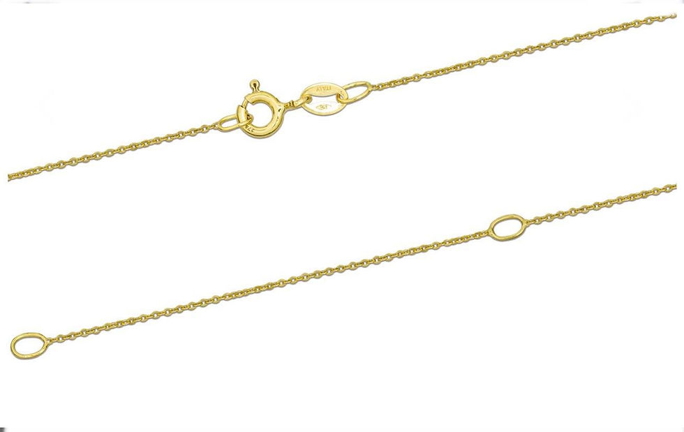 Thumbnail: Diamond Letter Initial Pendant in Yellow Gold, 9ct gold. Diamond Letter, Initial, necklace in Yellow Gold.