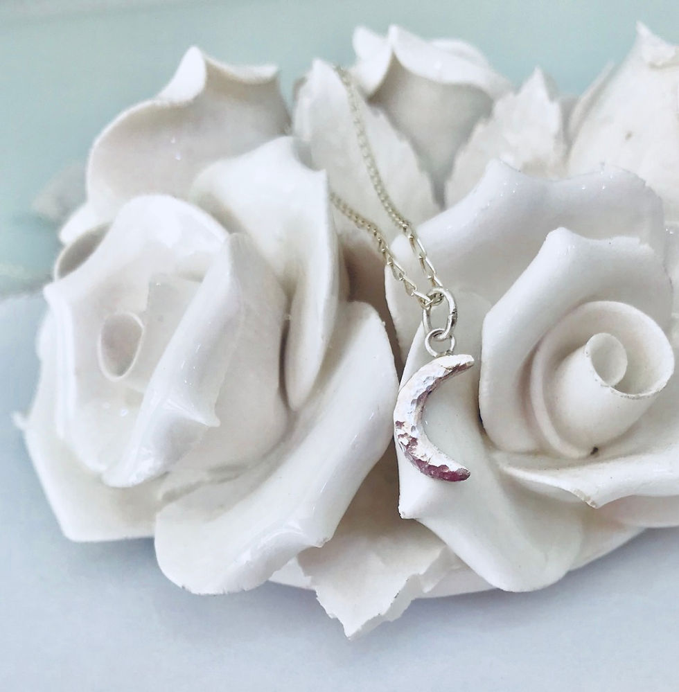 Thumbnail: Moon Silver Necklace