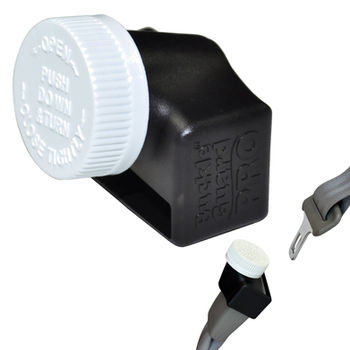 Buckle Guard PRO for 3 Point vehicle seat belts