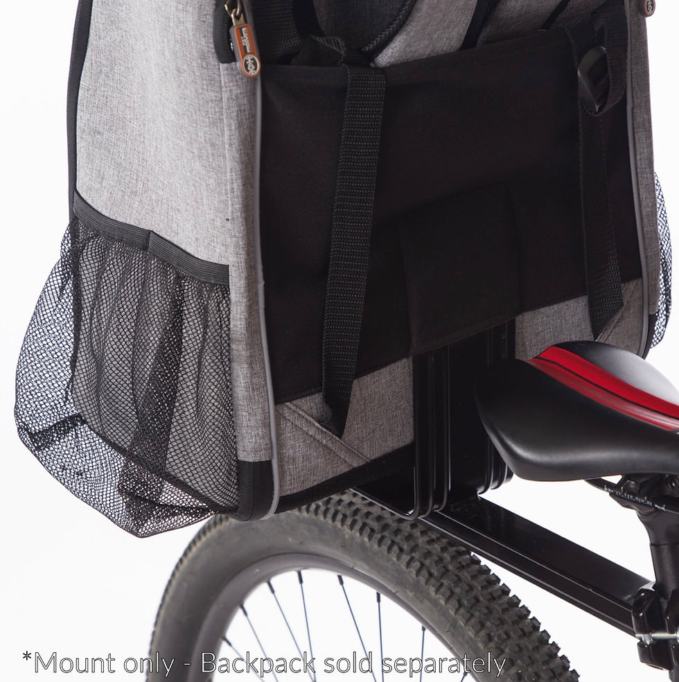 Thumbnail: Universal Pet Travel Rear Bike Mount, Black
