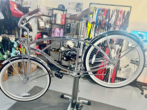 micargi chrome beach cruiser