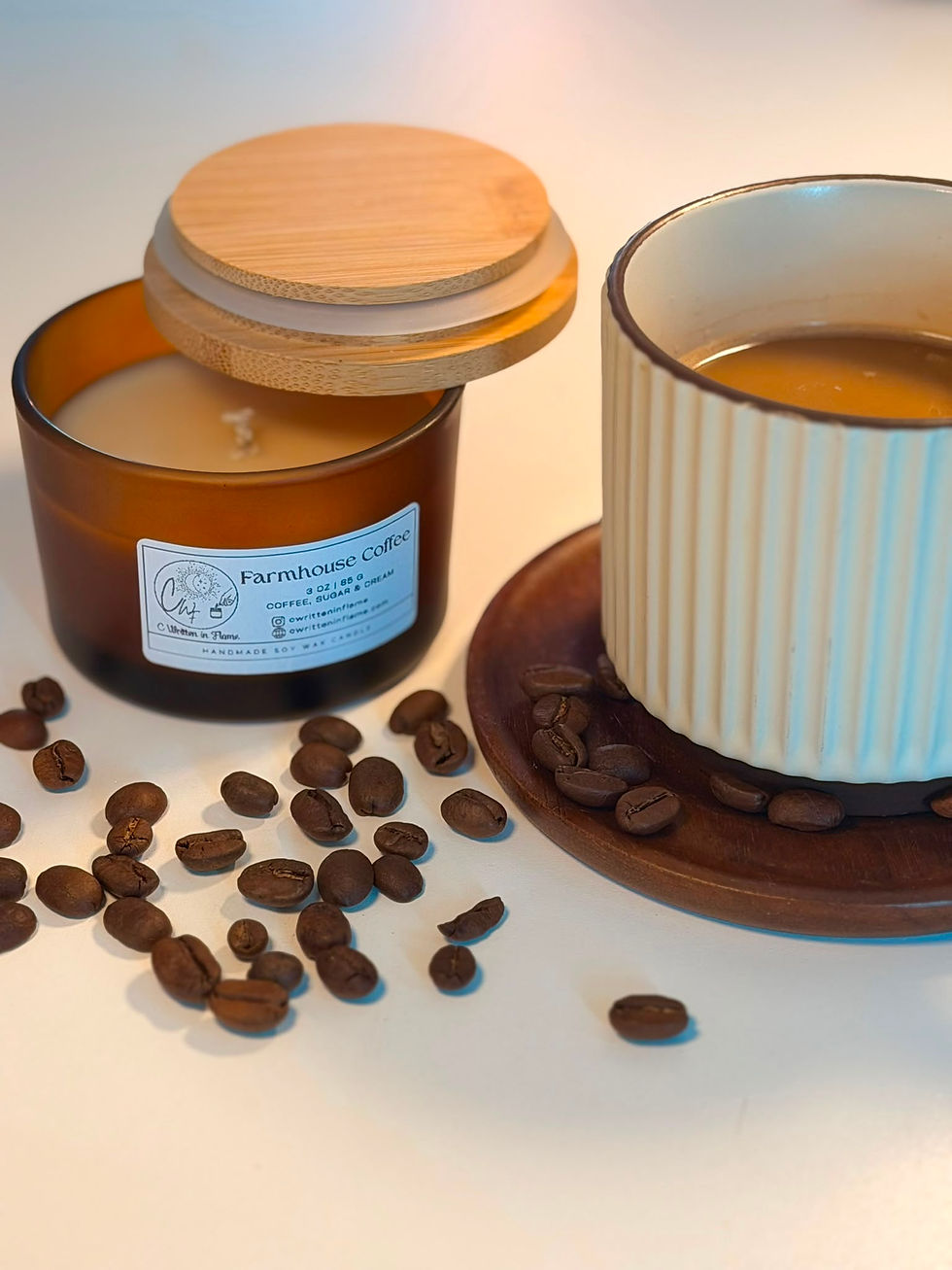 Thumbnail: Farmhouse Coffee 3oz candle