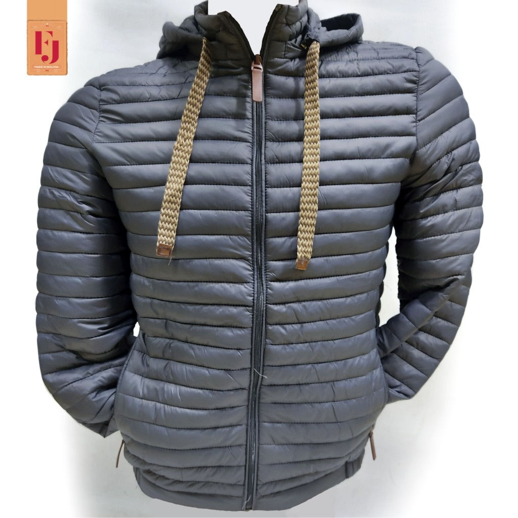 Chamarras para varón de pluma