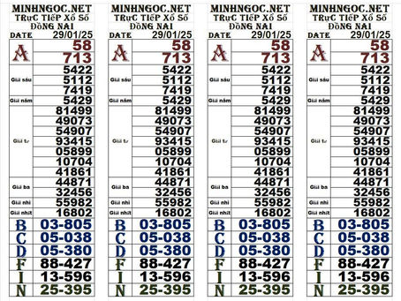 Zoo666 lottery results 29-01-25(4:30pm)