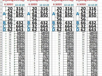 Zoo666 lottery results 12-12-24(6:30pm)