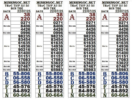Lottery results 22-07-25(4:30pm)