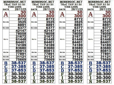 Lottery results 28-11-25(4:30pm)