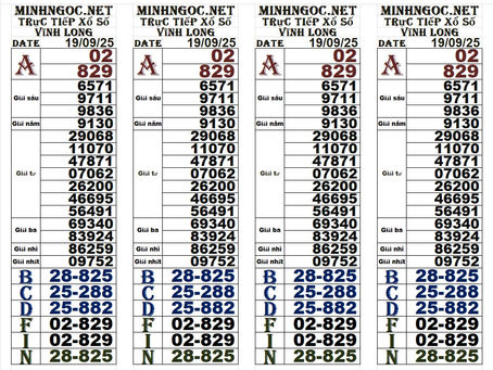 Lottery results 19-09-25(4:30pm)