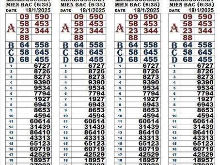 Zoo666 lottery results 18-01-25(6:30pm)