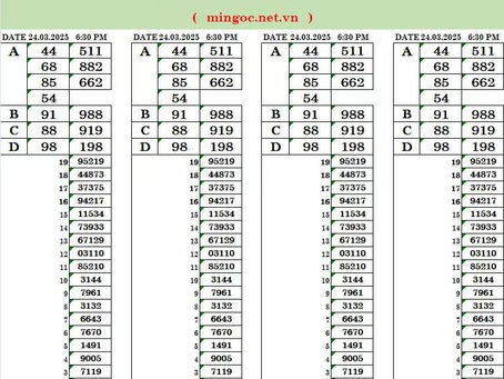Lottery results 24-03-25(6:30pm)