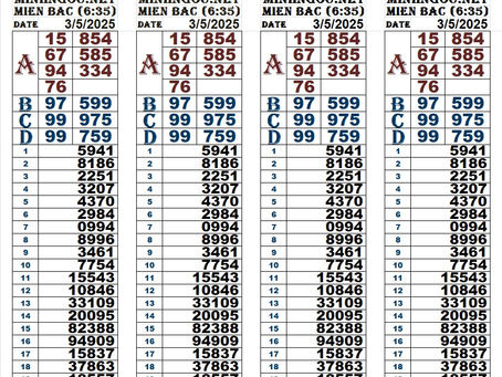 Lottery results 03-05-25(6:30pm)