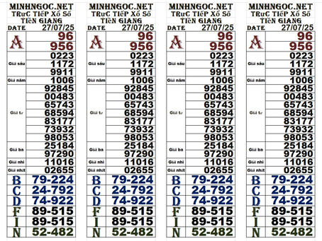 Lottery results 27-07-25(4:30pm)