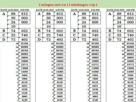 Lottery results 10-05-25(6:30pm)