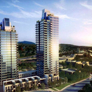 2200 Douglas road，Burnaby 本拿比 2 房公寓